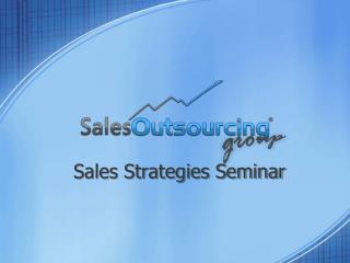 Sales Strategies Seminar