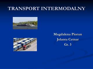 TRANSPORT INTERMODALNY