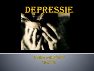 Depressie cara aelvoet 1B A TP a