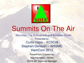 Summits On The Air