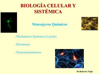 BIOLOGÍA CELULAR Y SISTÉMICA