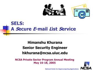 SELS: A S ecure E -mail L ist S ervice