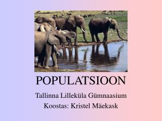 POPULATSIOON