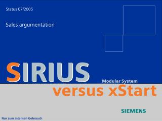 versus xStart