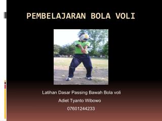 Pembelajaran Bola Voli