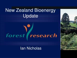 New Zealand Bioenergy Update