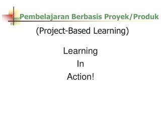 (Project-Based Learning)