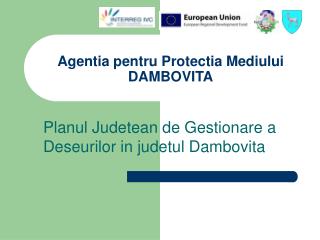 Agentia pentru Protectia Mediului DAMBOVITA