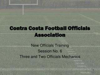 Contra Costa Football Officials Association