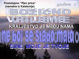 BOŽIĆNO VRIJEME