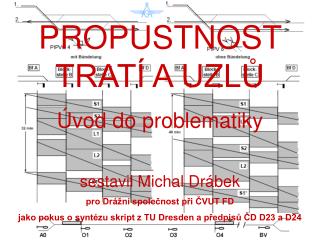 PROPUSTNOST TRATÍ A UZLŮ Úvod do problematiky sestavil Michal Drábek