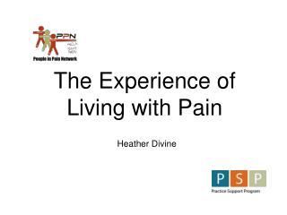 The Experience of Living with Pain