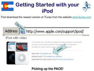 Getting Started with your iPod
