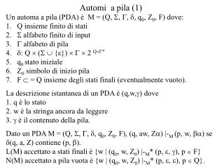 Automi a pila (1)