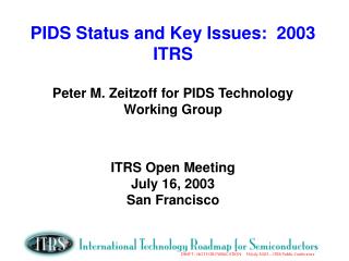 PIDS Scope