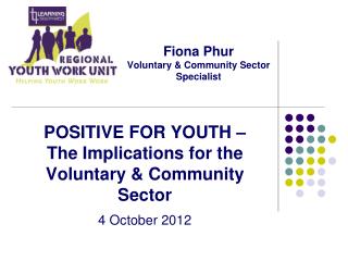 Fiona Phur Voluntary &amp; Community Sector Specialist