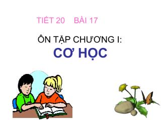 TIẾT 20 BÀI 17