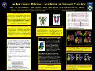 An Ion Channel Database – Annotation via Homology Modelling