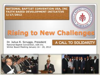 Rising to New Challenges
