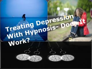 Treating depression with hypnosis