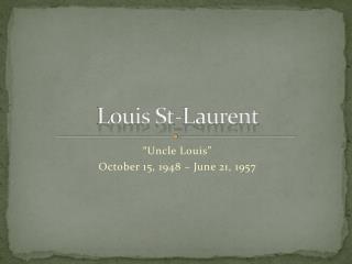 Louis St-Laurent