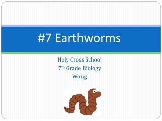 #7 Earthworms
