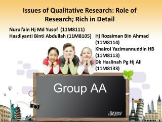 Group AA