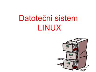 Datotečni sistem LINUX