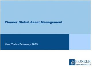 Pioneer Global Asset Management