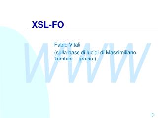 XSL-FO