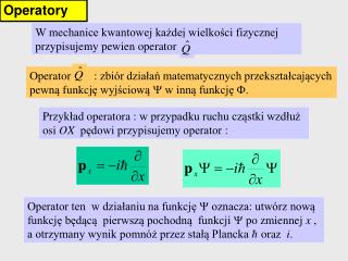 Operatory