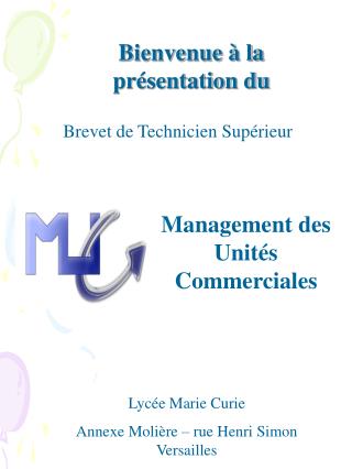 Management des Unités Commerciales