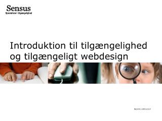 Introduktion til tilgængelighed og tilgængeligt webdesign