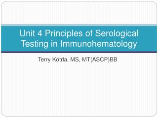 serological testing chart 4 western blot results