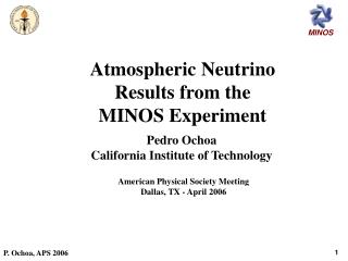 Atmospheric Neutrino Results from the MINOS Experiment