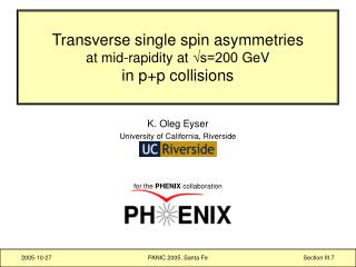 Transverse single spin asymmetries at mid-rapidity at √s=200 GeV in p+p collisions