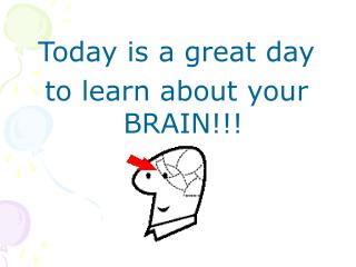 Today is a great day to learn about your BRAIN!!!