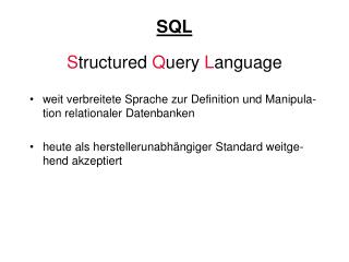 SQL