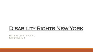 Disability Rights New York