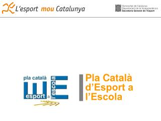 Pla Català d’Esport a l’Escola