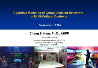 Cognitive Modeling of Group Decision Behaviors in Multi-Cultural Contexts