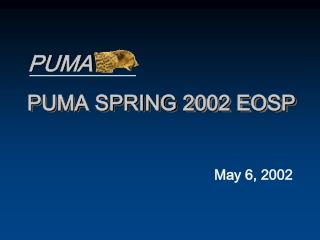 PUMA SPRING 2002 EOSP