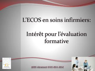 L’ECOS en soins infirmiers: Intérêt pour l’évaluation formative