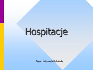 Hospitacje