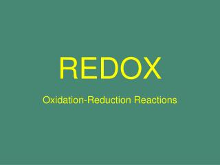 REDOX