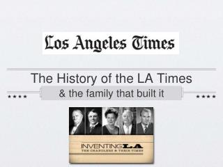 The History of the LA Times