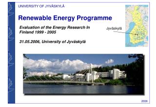 Renewable Energy Programme