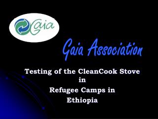 Testing of the CleanCook Stove in Refugee Camps in Ethiopia
