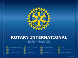 ROTARY INTERNATIONAL