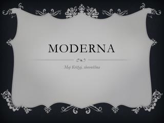 mODERNA